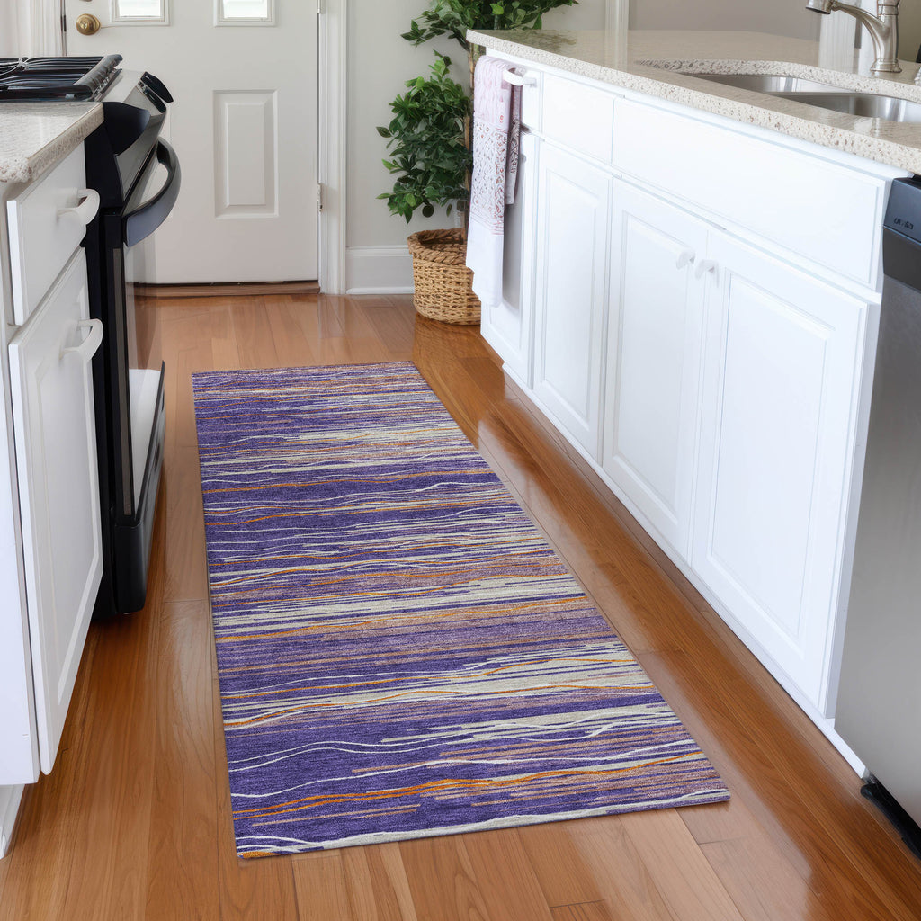 addison chantille acn996 purple rug