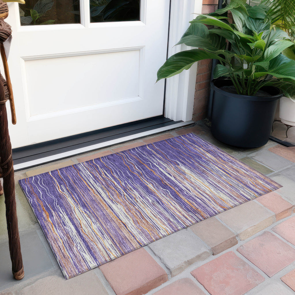 addison chantille acn996 purple rug