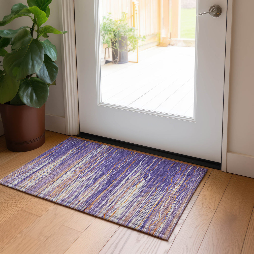 addison chantille acn996 purple rug