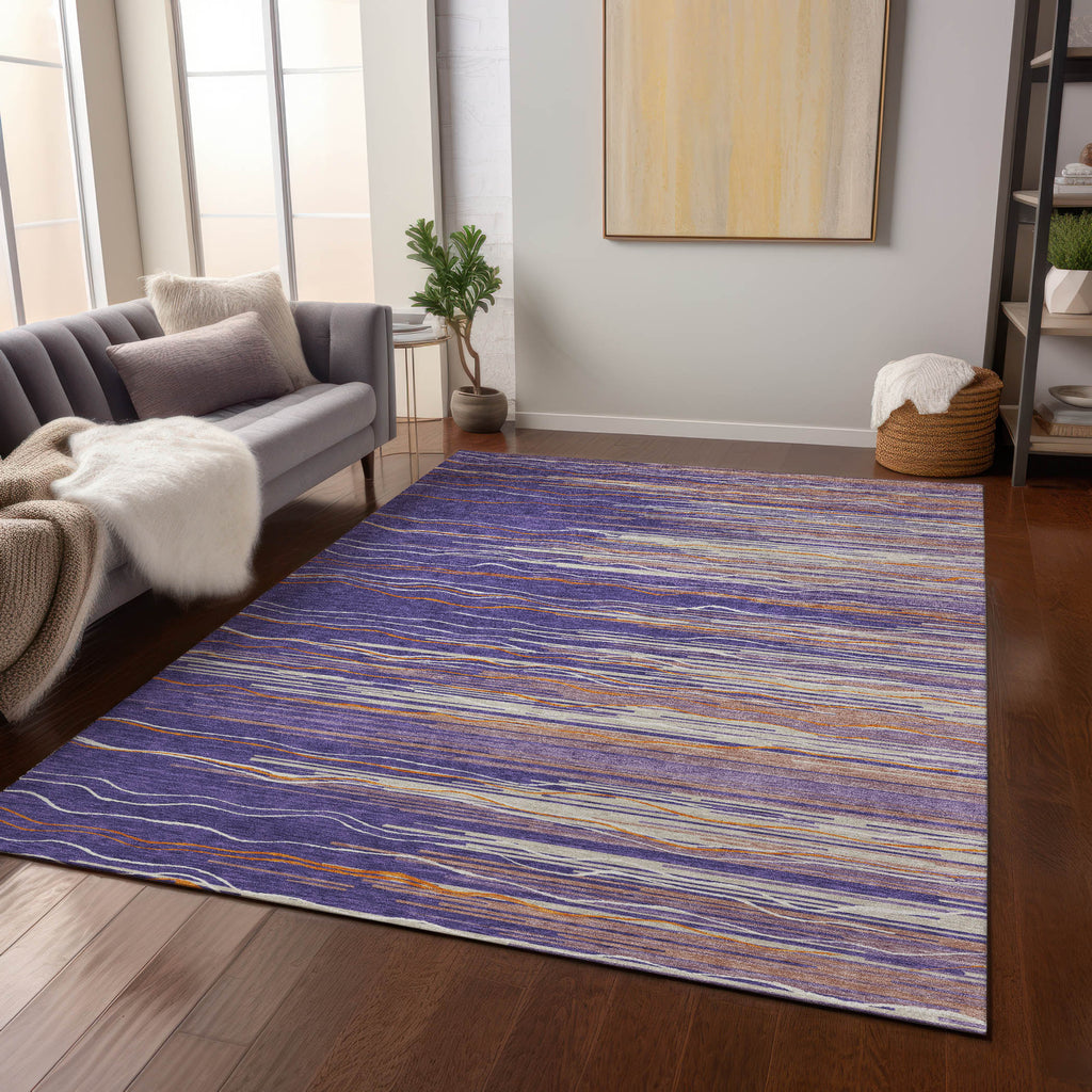 addison chantille acn996 purple rug