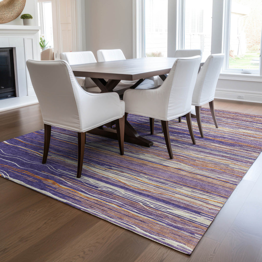addison chantille acn996 purple rug