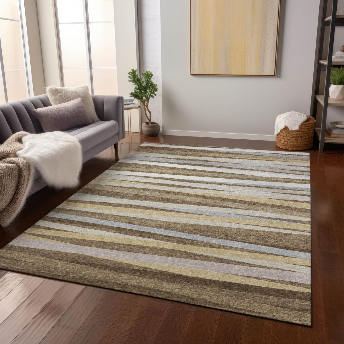 addison chantille acn997 brown rug
