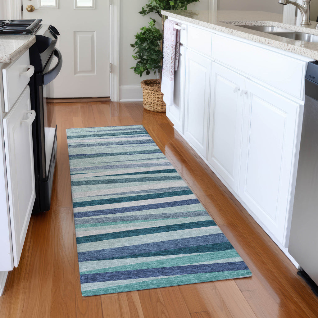 addison chantille acn997 teal rug