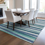 addison chantille acn997 teal rug