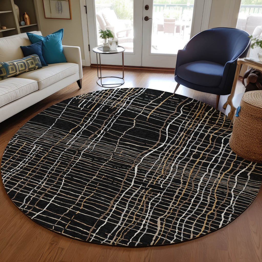 addison chantille acn998 black rug