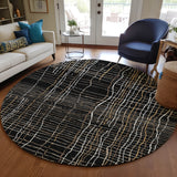 addison chantille acn998 black rug