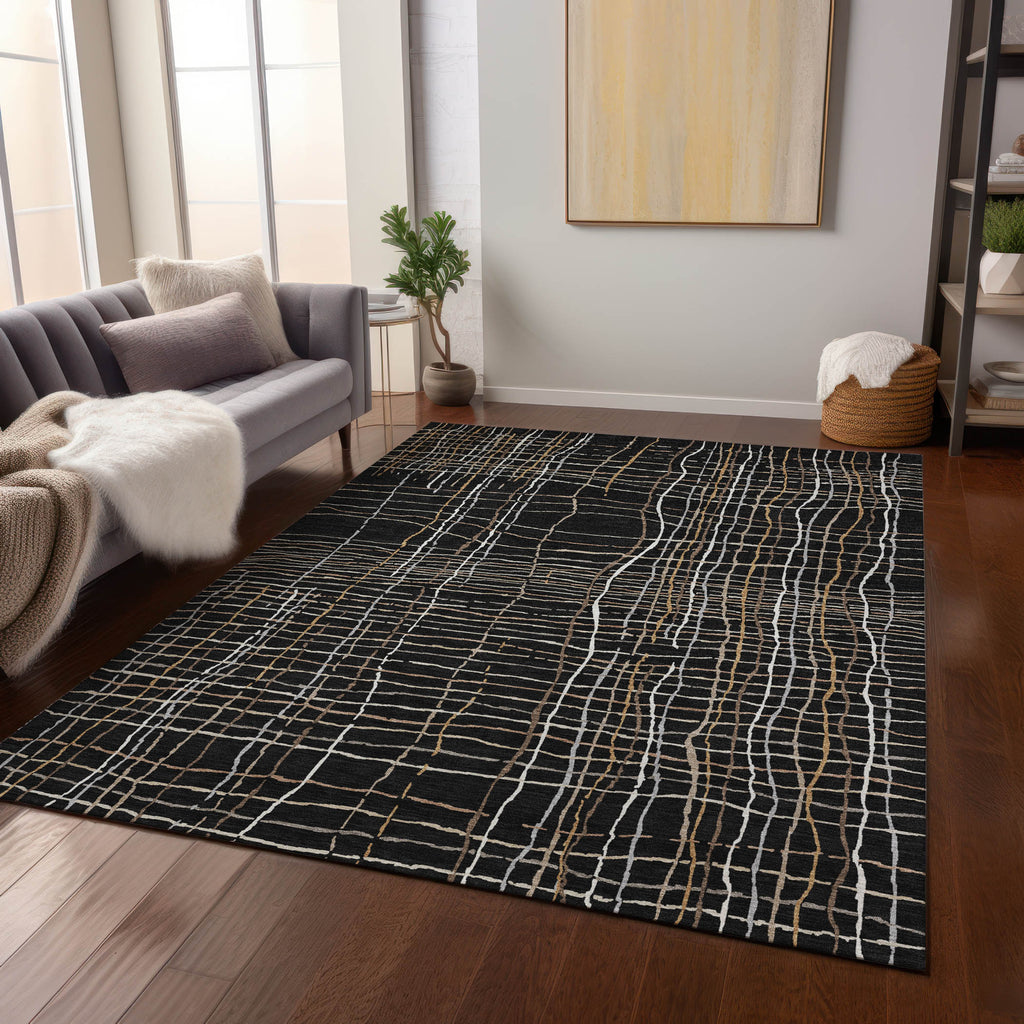 addison chantille acn998 black rug