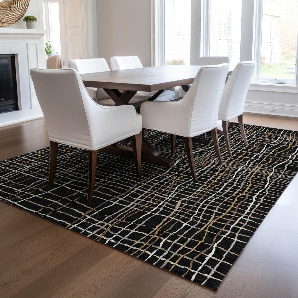 addison chantille acn998 black rug
