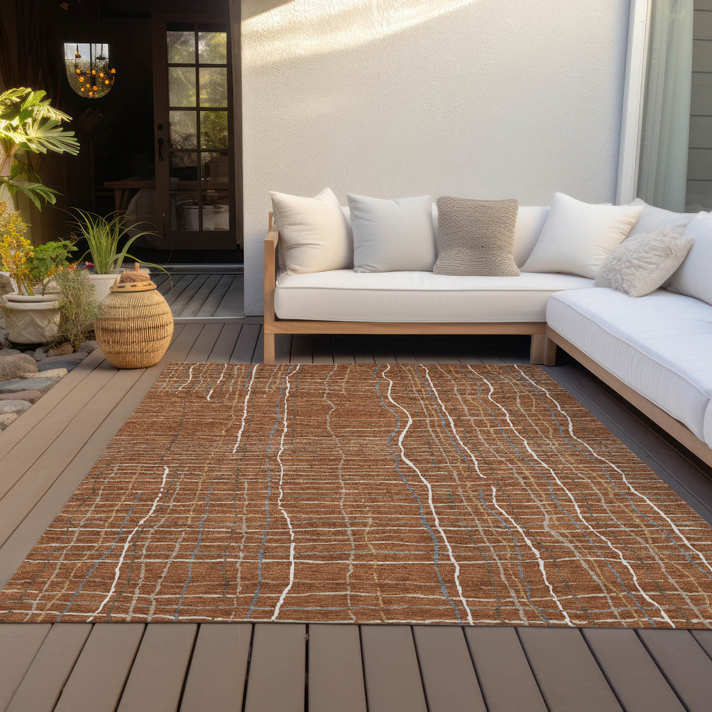 addison chantille acn998 paprika rug