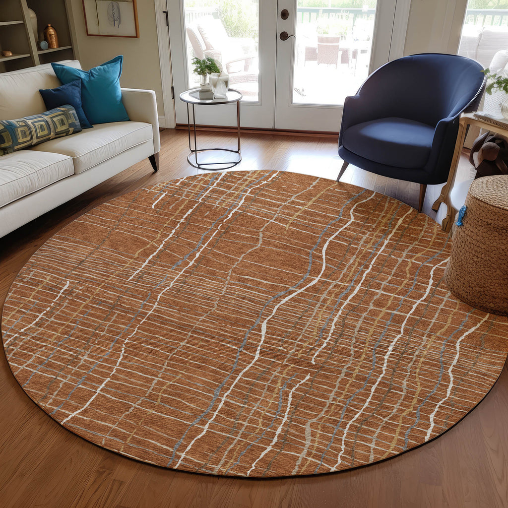 addison chantille acn998 paprika rug