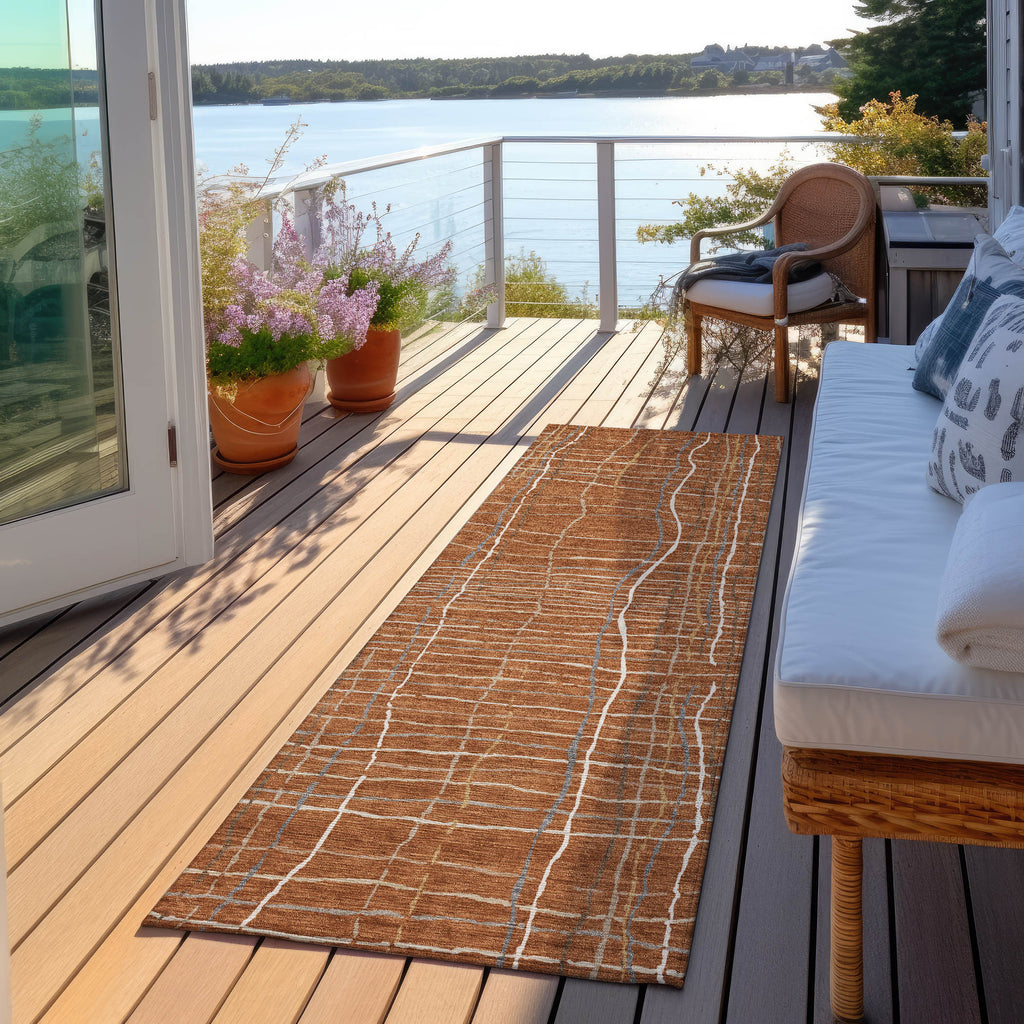 addison chantille acn998 paprika rug