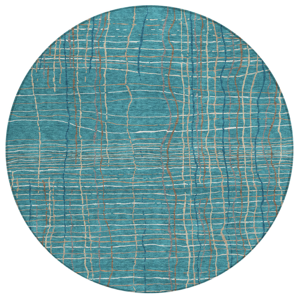 addison chantille acn998 teal rug
