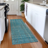 addison chantille acn998 teal rug