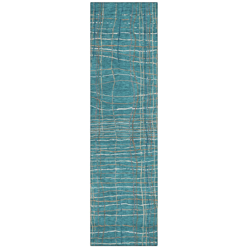 addison chantille acn998 teal rug