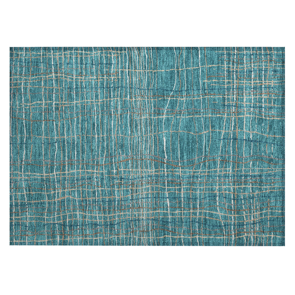 addison chantille acn998 teal rug