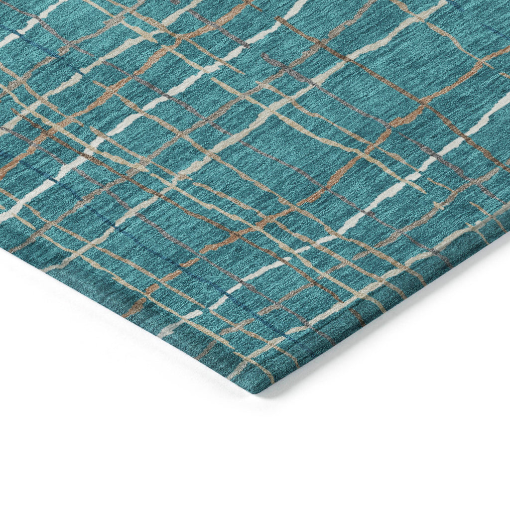 addison chantille acn998 teal rug