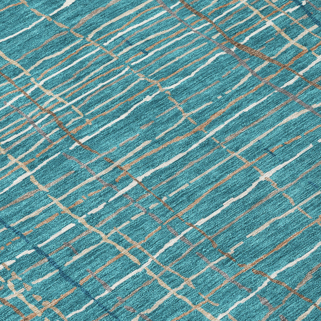 addison chantille acn998 teal rug