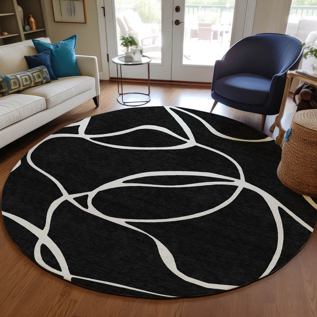 addison chantille acn999 black rug
