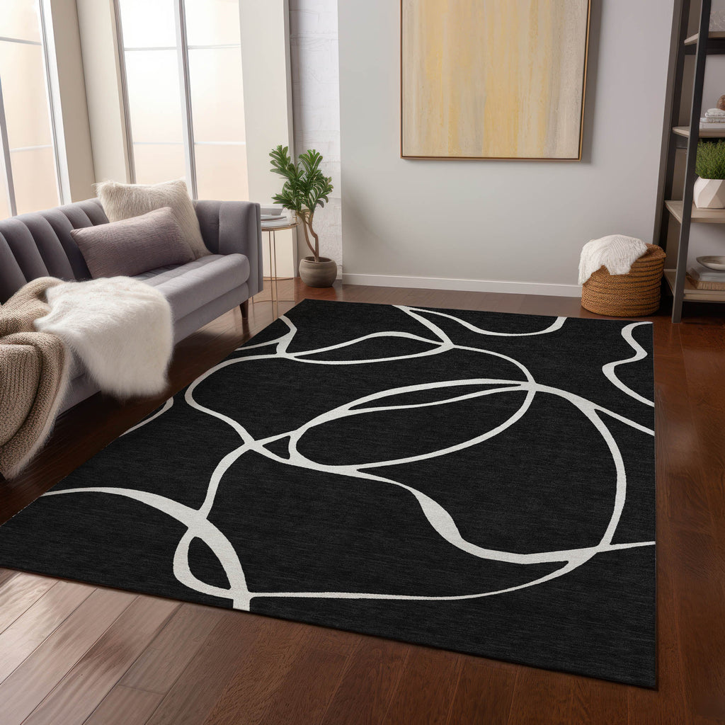 addison chantille acn999 black rug