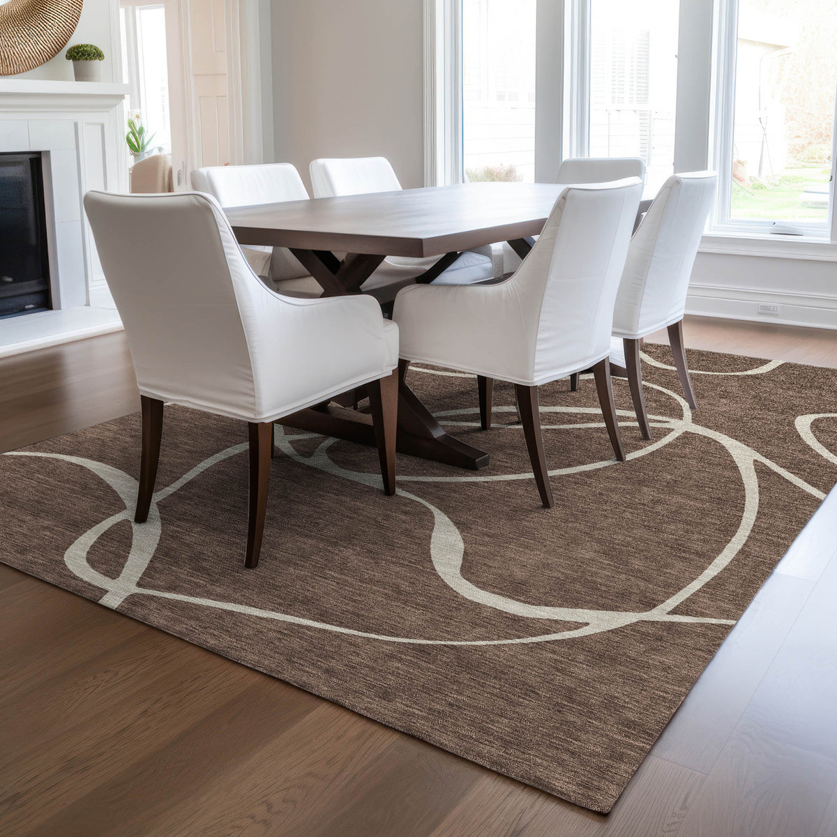 addison chantille acn999 brown rug