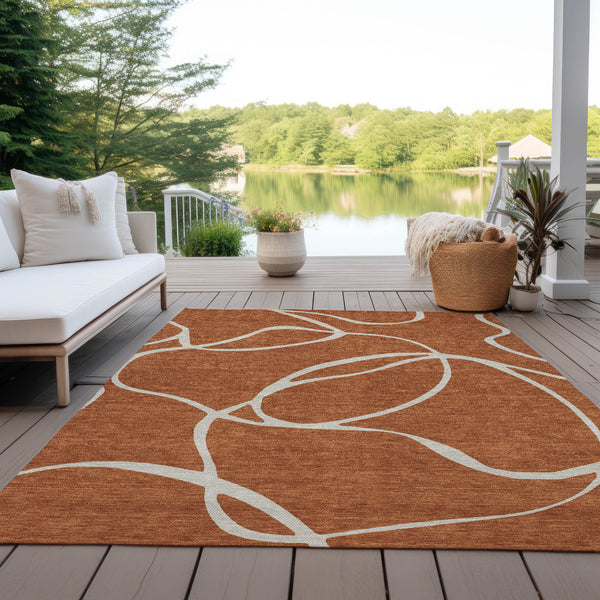 addison chantille acn999 paprika rug