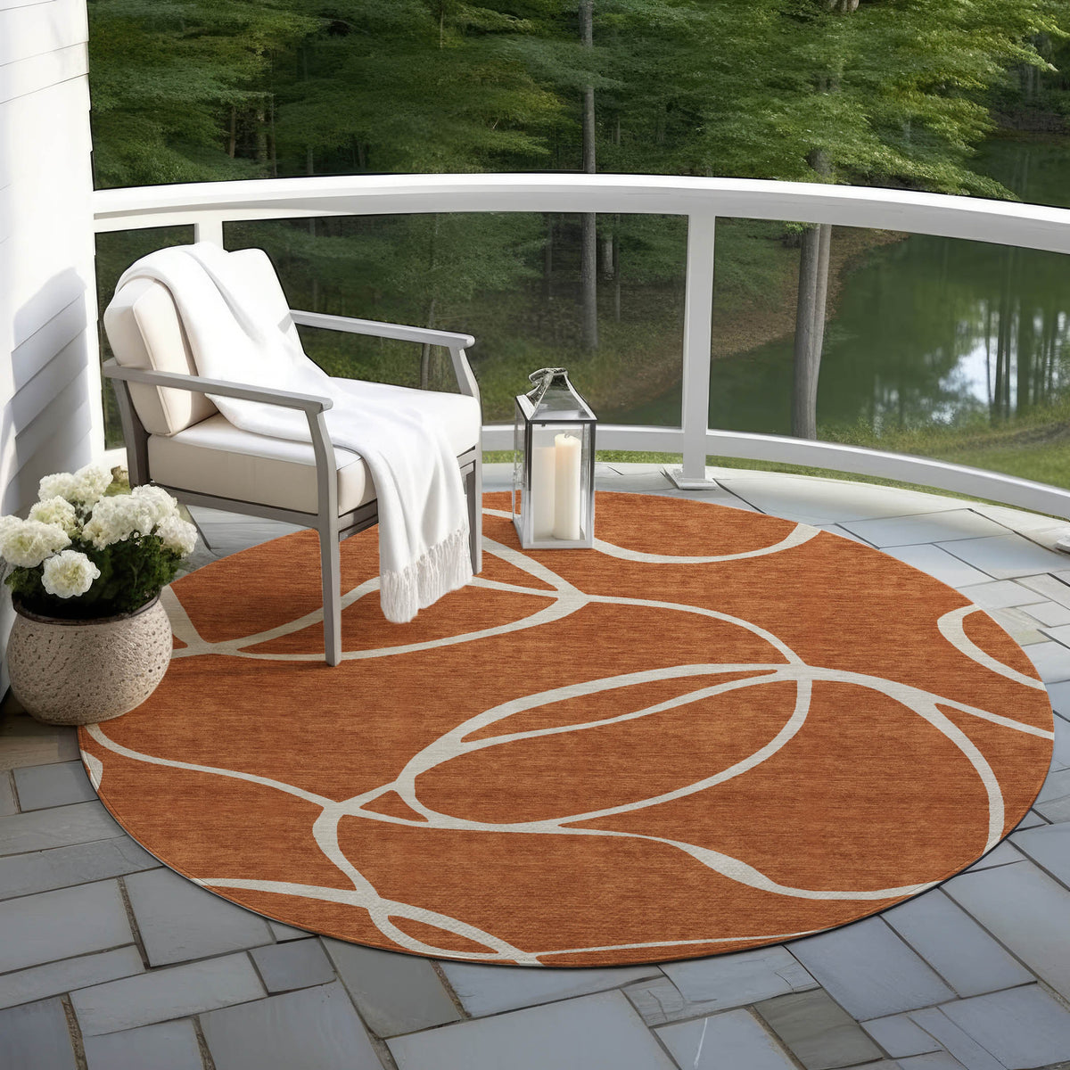 addison chantille acn999 paprika rug