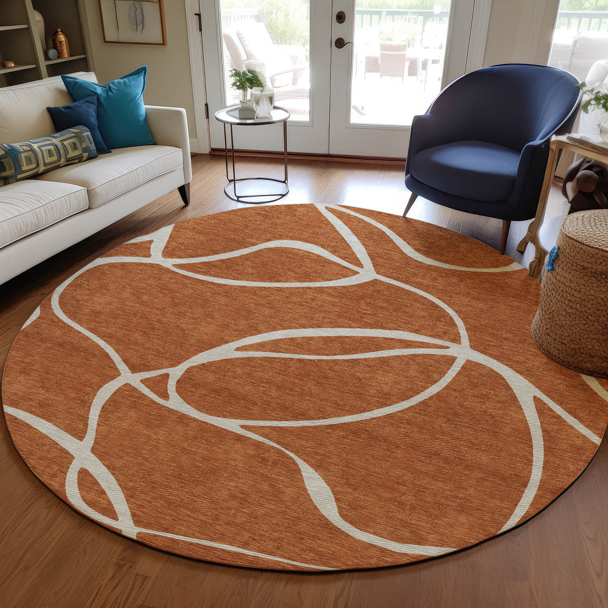 addison chantille acn999 paprika rug