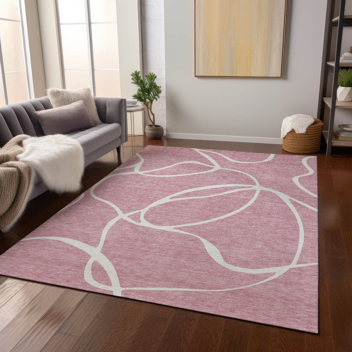 addison chantille acn999 pink rug