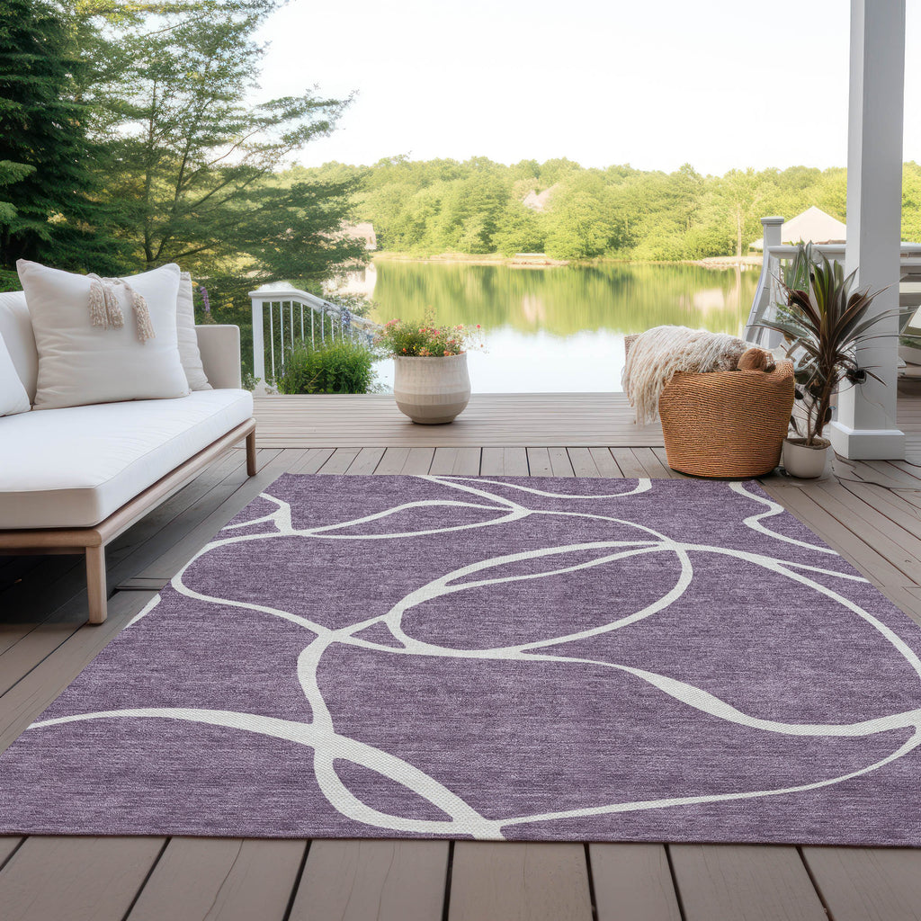 addison chantille acn999 purple rug