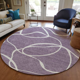 addison chantille acn999 purple rug