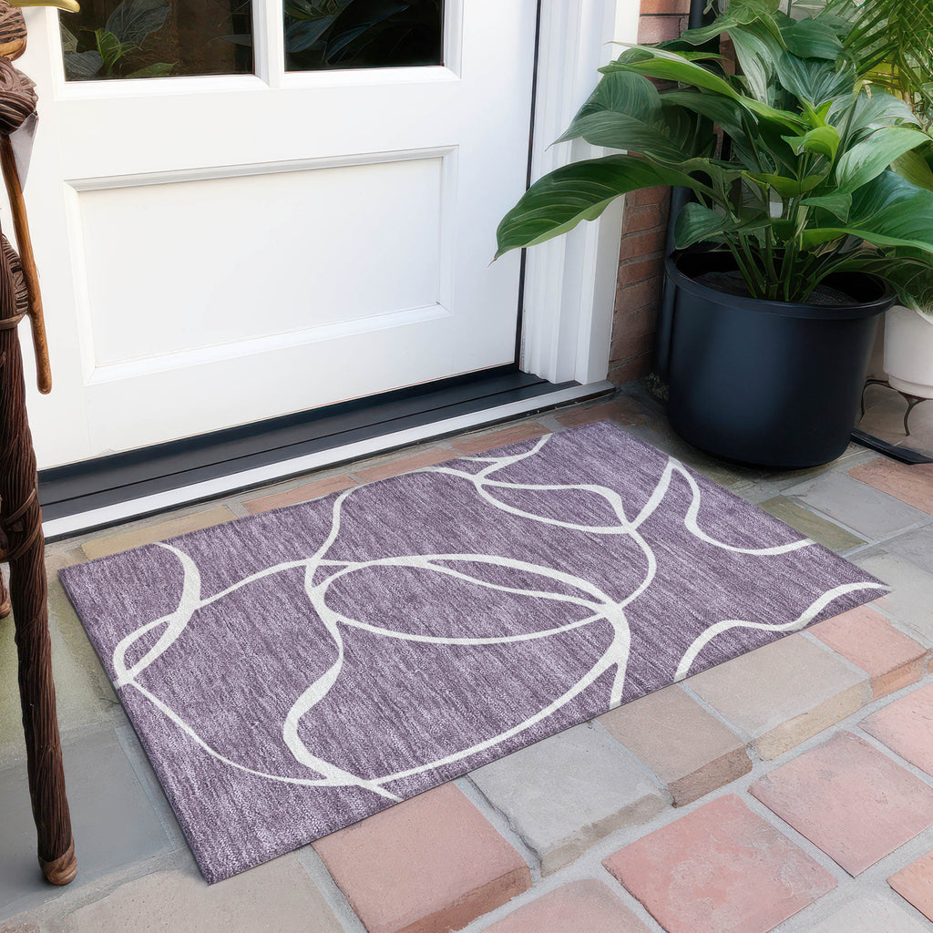 addison chantille acn999 purple rug