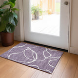 addison chantille acn999 purple rug