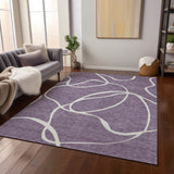 addison chantille acn999 purple rug