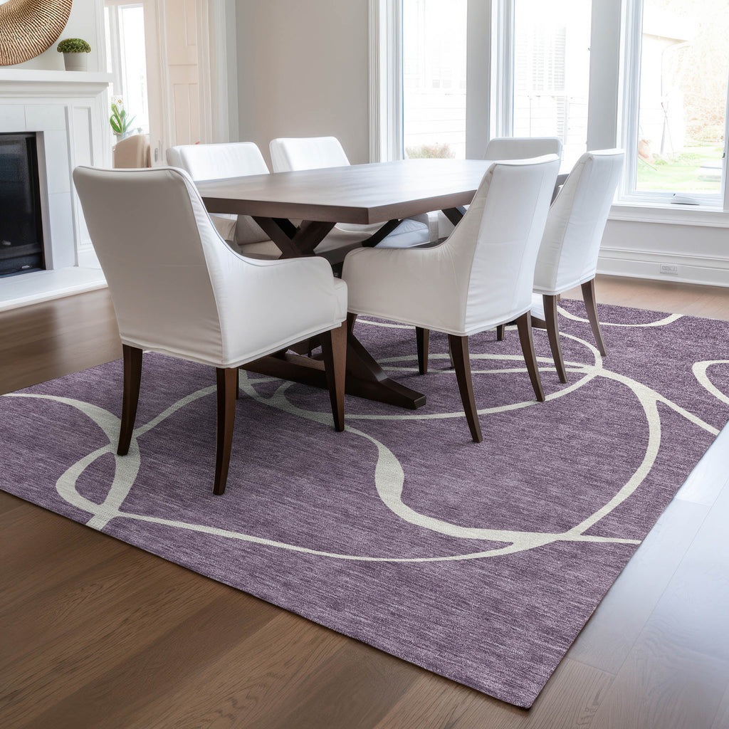 addison chantille acn999 purple rug
