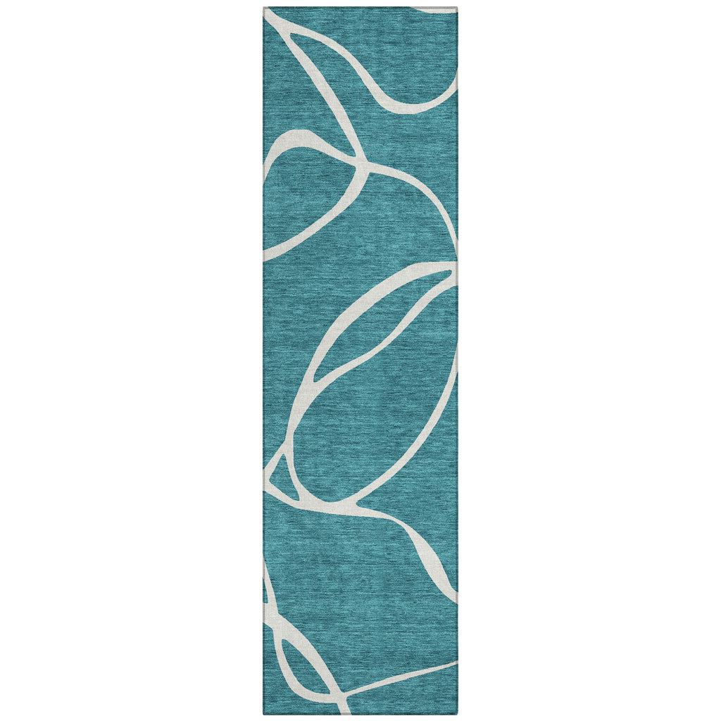 addison chantille acn999 teal rug