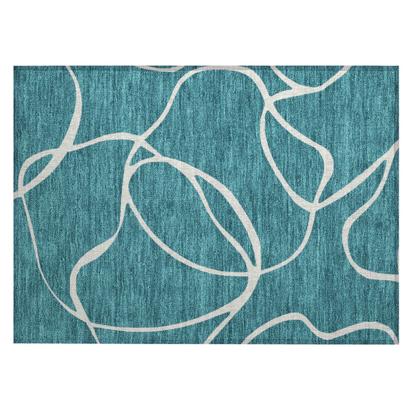 addison chantille acn999 teal rug