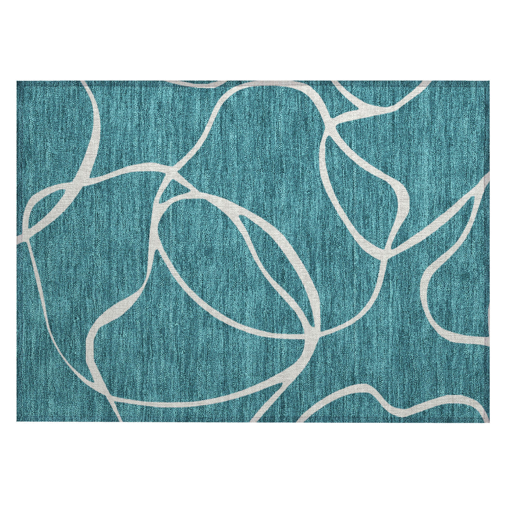 addison chantille acn999 teal rug