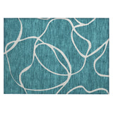 addison chantille acn999 teal rug