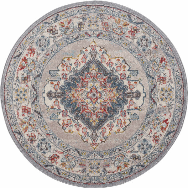 Hauteloom Haymond HAYMO Taupe Machine Made Polypropylene Rug