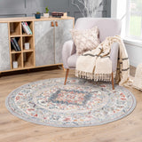 Hauteloom Haymond HAYMO Taupe Machine Made Polypropylene Rug