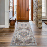 Hauteloom Haymond HAYMO Taupe Machine Made Polypropylene Rug