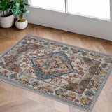 Hauteloom Haymond HAYMO Taupe Machine Made Polypropylene Rug