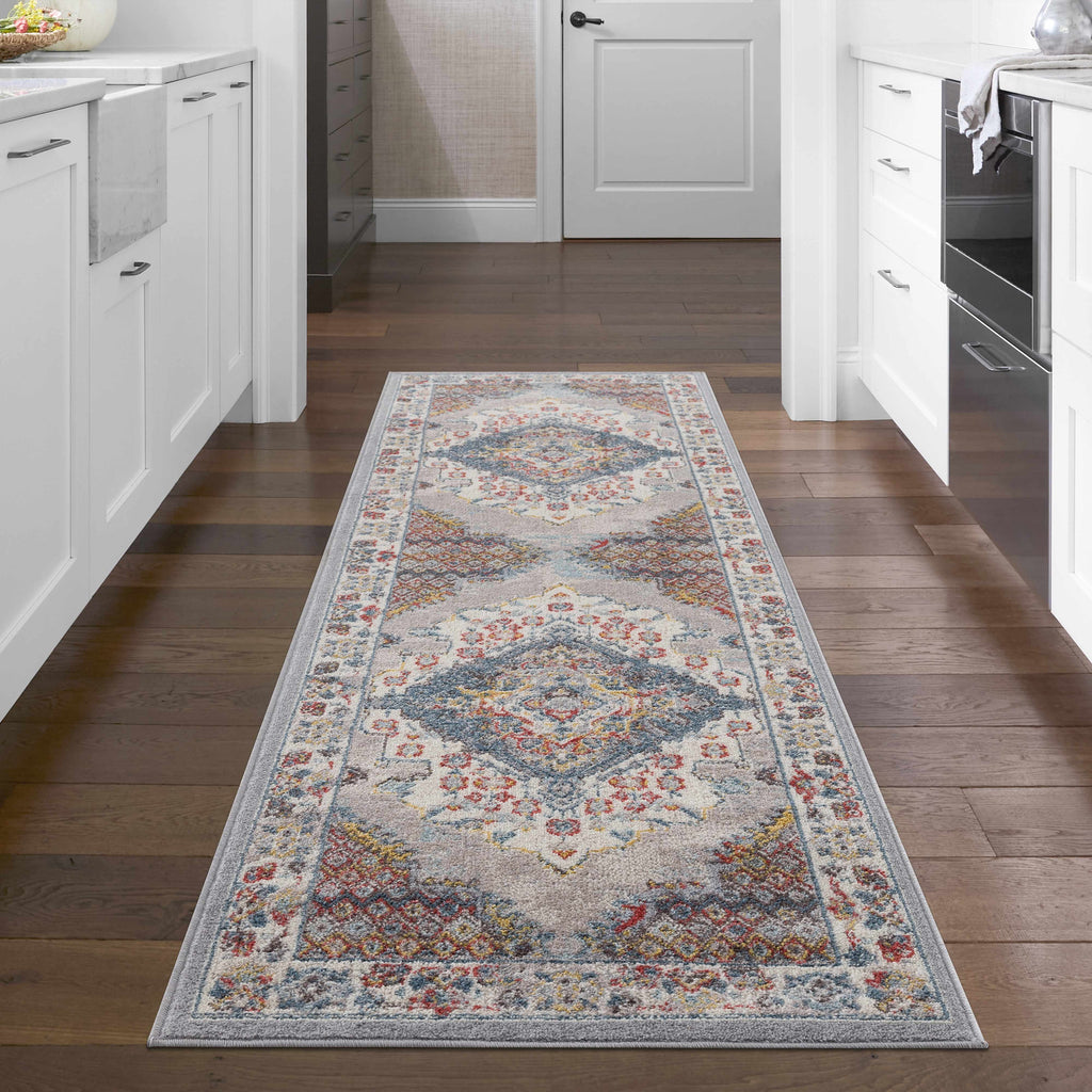 Hauteloom Haymond HAYMO Taupe Machine Made Polypropylene Rug