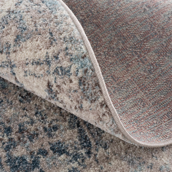 Hauteloom Orrick ORRI Light Gray Machine Made Polypropylene Rug