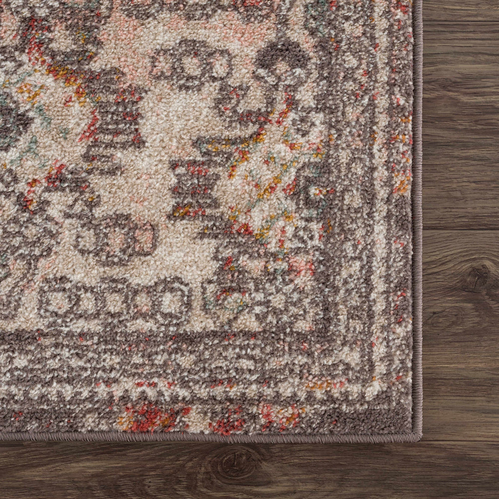 Hauteloom Yennora YENN Charcoal Machine Made Polypropylene Rug