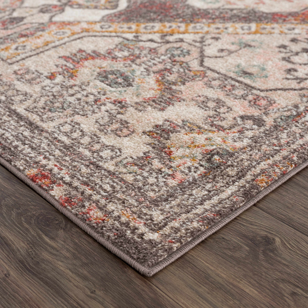 Hauteloom Yennora YENN Charcoal Machine Made Polypropylene Rug