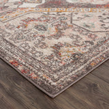 Hauteloom Yennora YENN Charcoal Machine Made Polypropylene Rug