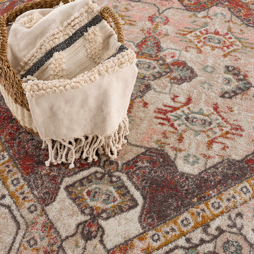 Hauteloom Yennora YENN Charcoal Machine Made Polypropylene Rug