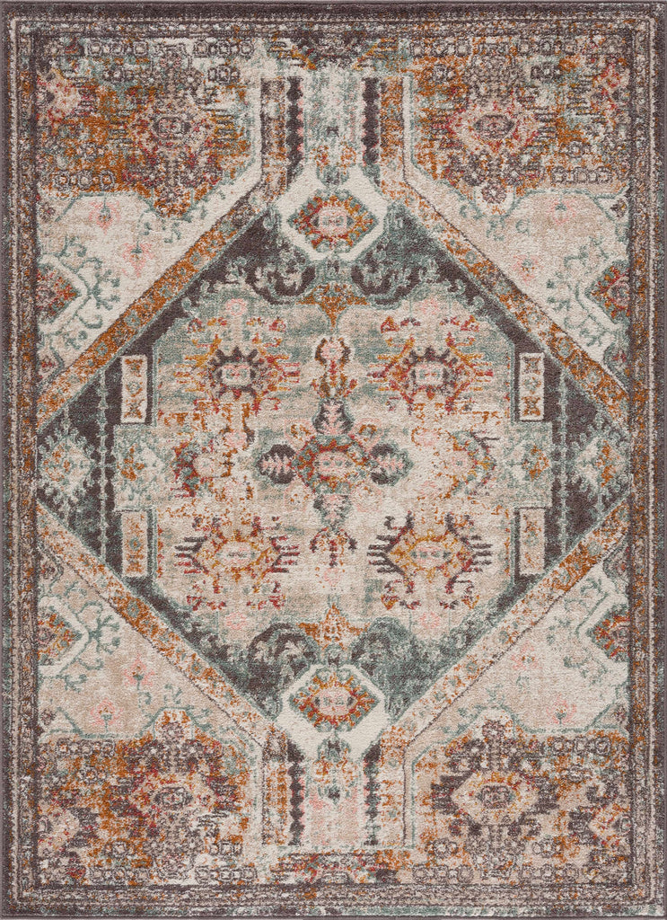 Hauteloom Woorabinda WOORA Charcoal Machine Made Polypropylene Rug