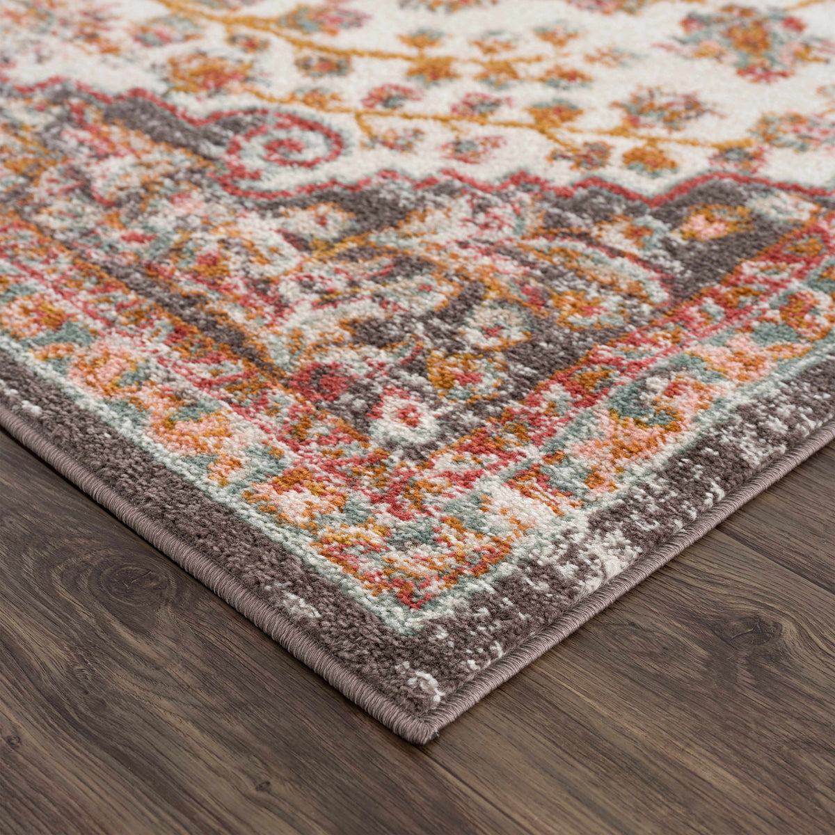 Hauteloom Oark OAR Mustard Machine Made Polypropylene Rug